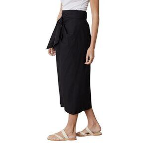 Velvet by Graham & Spencer Black Midi Skirt